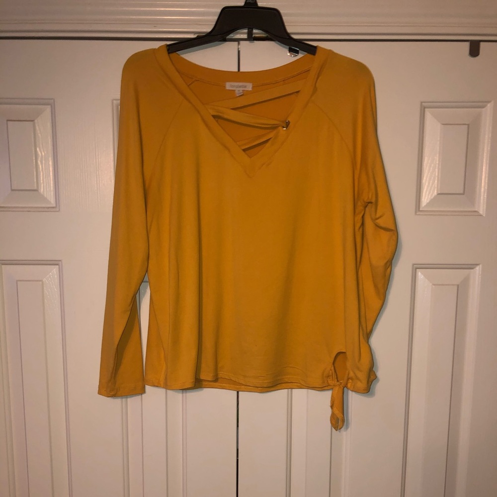 Yellow blouse